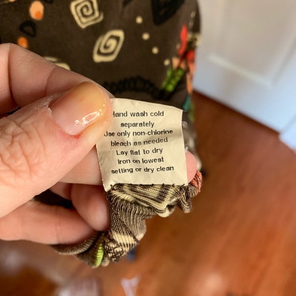 Choices, Ladies Boho/ Tunic Top with crochet, size PLg. - Picture 8 of 10